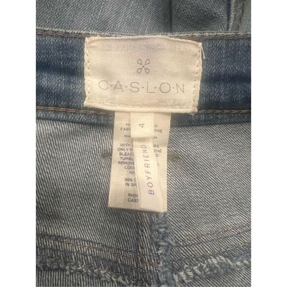 Caslon boyfriend jeans size 4 like new! - Picture 4 of 5